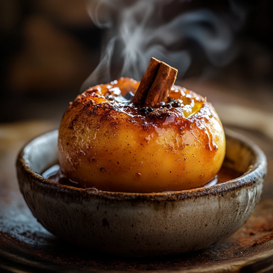 Яблуко з корицею